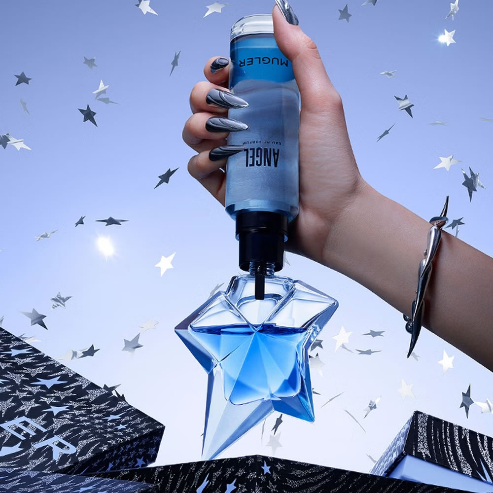 Perfume Mugler Angel Feminino Eau De Parfum Refil 100 Ml
