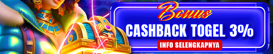 VENUS4D Bonus Cashback Mingguan 3% (khusus togel)