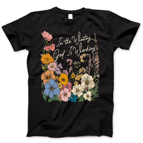 Photograph of four blank t-shirts greys beige and army green. Clipping path included. Ready for your.jpg