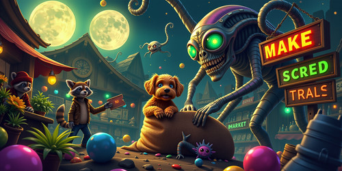  A chaotic and otherworldly alien flea market bathed in the eerie light of twin moons teeming with f.jpg