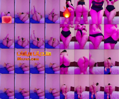 مقاطع لبوه مربربه في التانجو جسمها رهيب تفتح لايف وتقلع هدومها و تفشخ كسها بصناعي