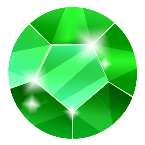 pngtree green round bare diamond png image 4566330.png