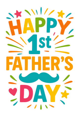 happy first father's day.png