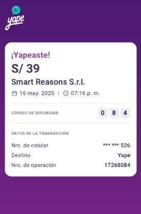 PAGO 20608151240 TRANSPORTES Y DISTRIBUCION A & R HERMANOS SOCIEDAD ANONIMA CERRADA.jpg
