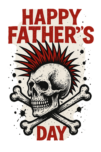 happy father's day metal rock.png