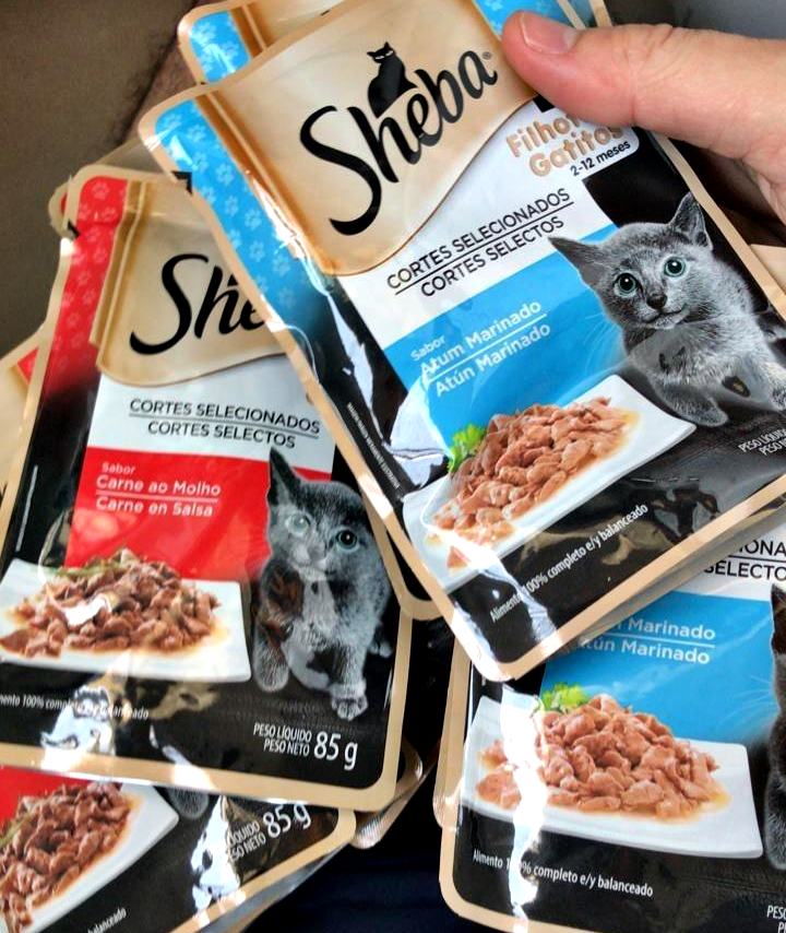 Pack Ração Úmida Sheba Sachê para Gatos Filhotes Sabor Carne ao Molho 85g – 40 unidades Pack Ração Úmida Sheba Sachê para Gatos Filhotes Sabor Carne ao Molho 85g – 40 unidades
