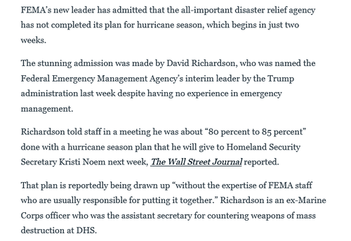 Screenshot 2025 05 19 at 23 56 57 David Richardson of DOGE Gutted FEMA Admits It’s Not Ready for Hur.png