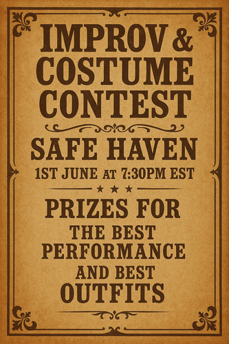20250520 0119 Western Costume Contest simple compose 01jvngwe1de0sbf3f3d0raz2bx.png