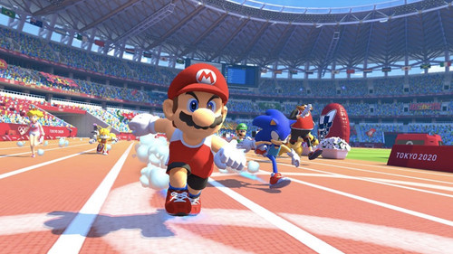 mario and sonic at the tokyo 2020 olympic games screenshot