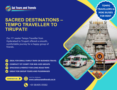 A smooth trip from Hyderabad to Tirupati today in our 17-seater Tempo Traveller.png