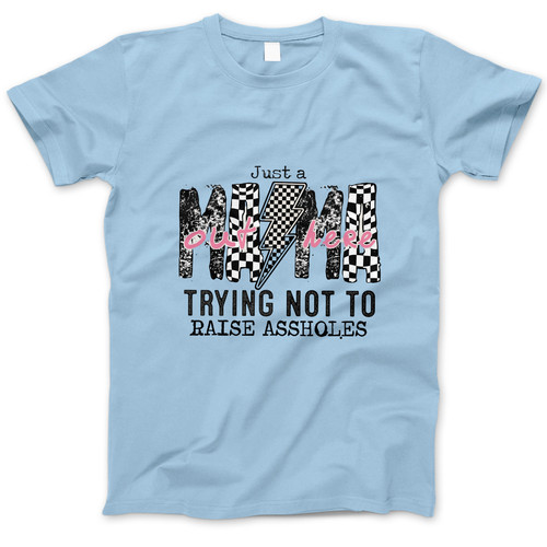 Photograph of four blank t-shirts greys beige and army green. Clipping path included. Ready for your.jpg