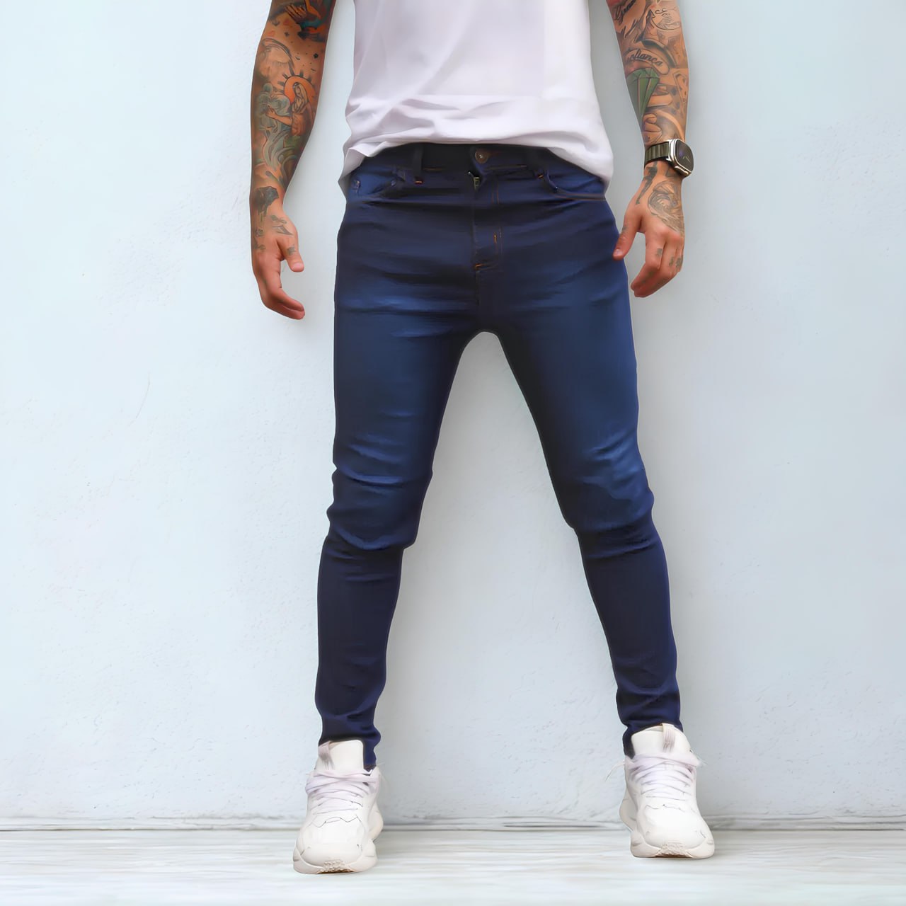 Calça Jeans Masculina Original Elastano Lycra