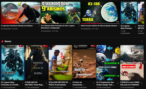 Vídeos para YouTube