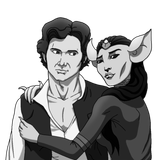 Han Solo and Lwasanka