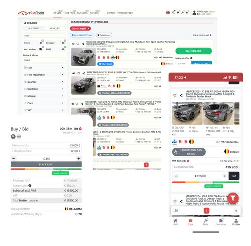 Mobile App and Desktop Interface
