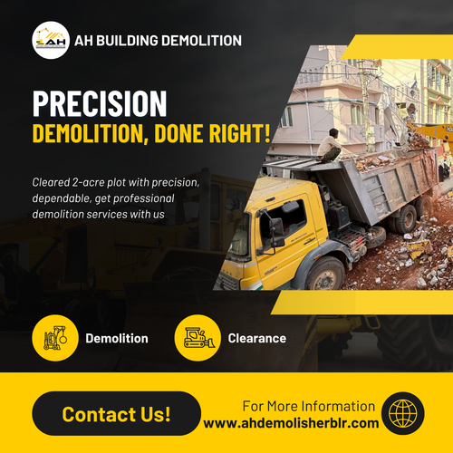 Cleared 2 acres in Bangalore today using high reach demolition equipment.png
