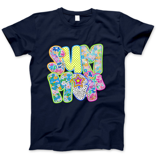 Photograph of four blank t-shirts greys beige and army green. Clipping path included. Ready for your.jpg