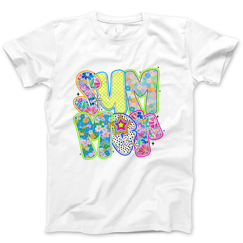 Photograph of four blank t-shirts greys beige and army green. Clipping path included. Ready for your.jpg