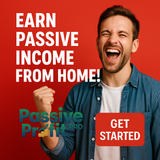 Create an eye catching banner ad for Passive Profit Pro with emotional appeal, high converting headl