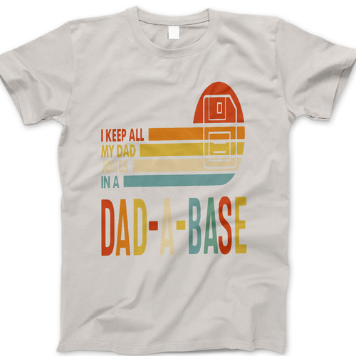 Photograph of four blank t-shirts greys beige and army green. Clipping path included. Ready for your.jpg