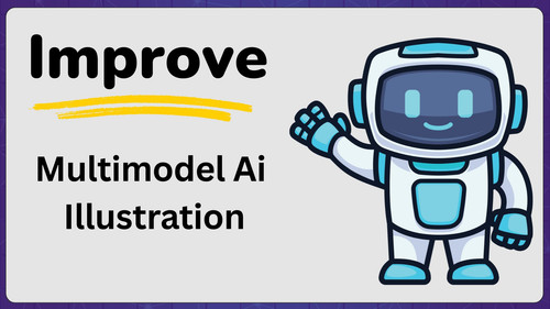English Improving Your Writing Skills with AI Tools Interactive Presentation in Purple and Yellow An