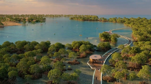 SHEIKH HAMDAN BIN MOHAMED APPROVES MASTER PLAN & DESIGNS FOR JEBEL ALI BEACH DEVELOPMENT PROJECT 0 5.jpg