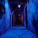 sang128 A gloomy disney amusement park alley with dim blue li 64520142 718e 47f1 b900 cee0f3c6a20f 0