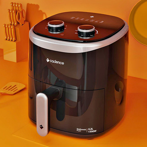 Fritadeira Sem Óleo 4,2l Cadence Delicook Fryer Frt420.jpg