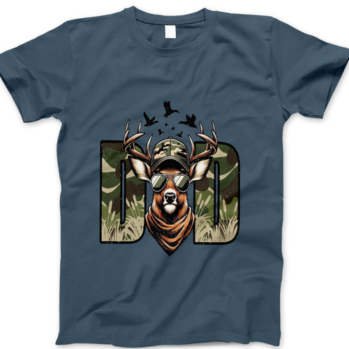 Photograph of four blank t-shirts greys beige and army green. Clipping path included. Ready for your.jpg