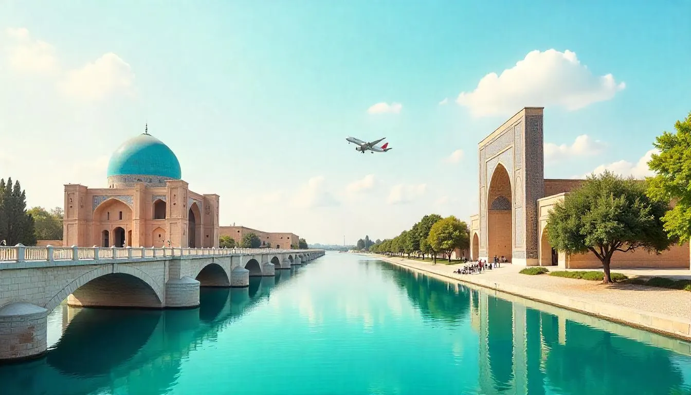 پرواز از اهواز به سمت اصفهان تصویری از هواپیما در حال پرواز بر فراز زاگرس در مسیر اهواز به اصفهان