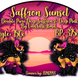 saffron sunset