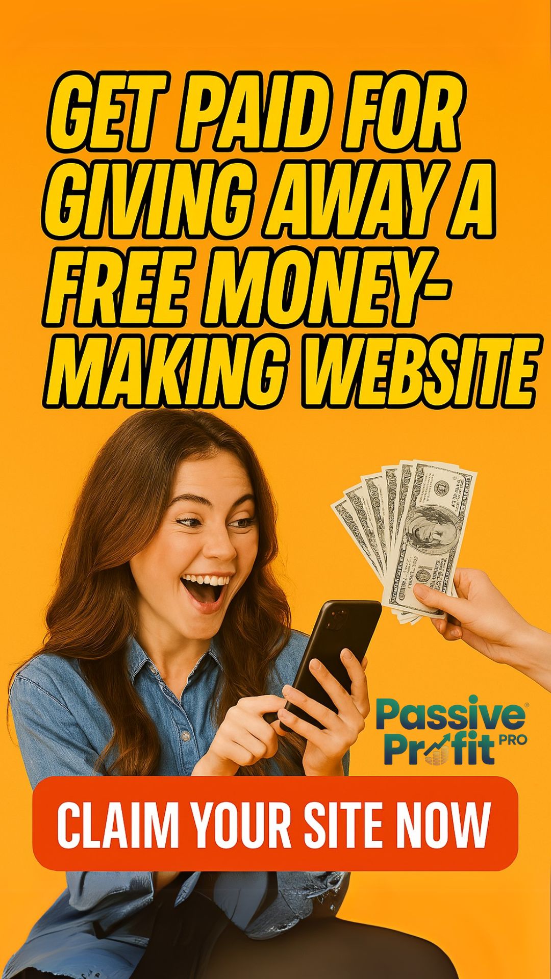 Passive Profit Pro Story/Reel Banner 9:16