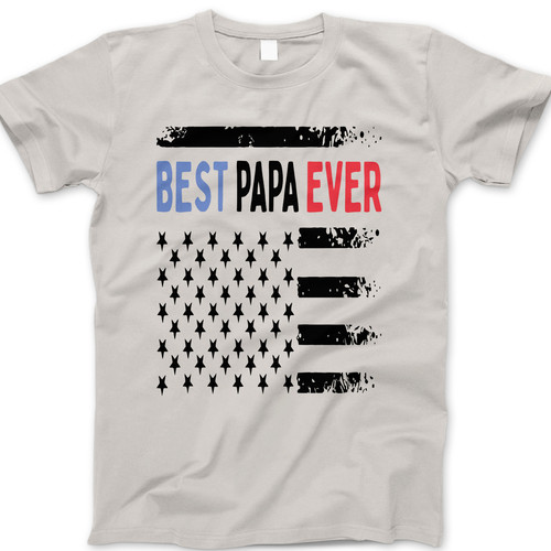 Photograph of four blank t-shirts greys beige and army green. Clipping path included. Ready for your.jpg