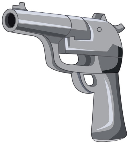 simple gun cartoon isolated vector illustration 1308 159780.jpg