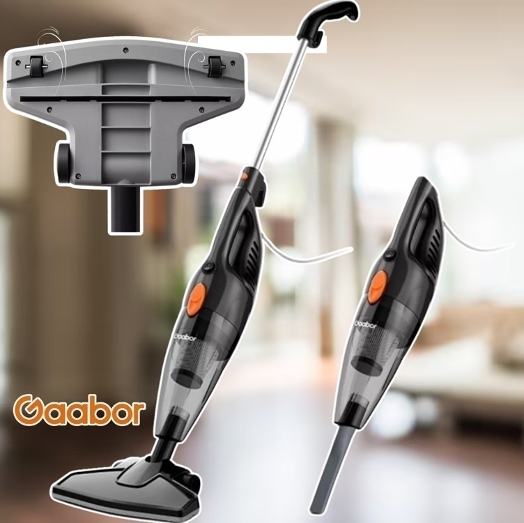 Aspirador de pó 1.5l Gaabor 650w 16000pa vertical mão 127v cor preto