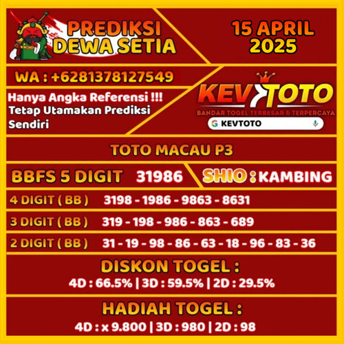 Prediksi Togel 4D Toto Macau P3 Selasa 15 April 2025.jpg