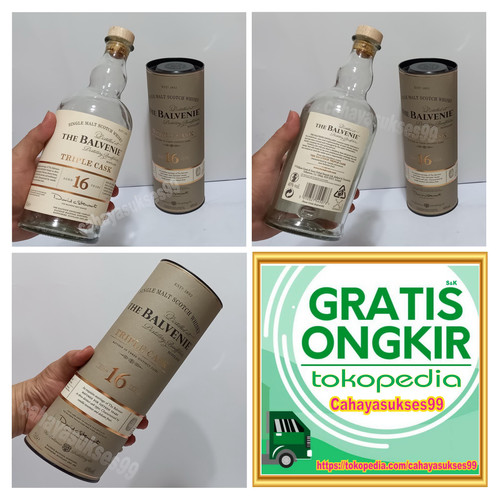 Botol Kosong Bekas BALVENIE 16 Triple Cask 700mL 01a.jpg