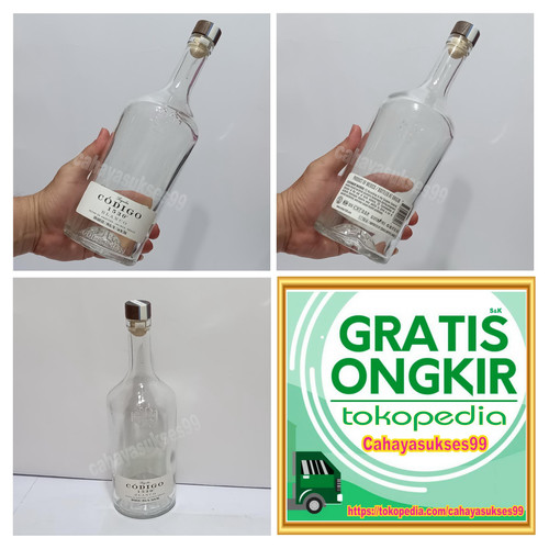 Botol Kosong Bekas CODIGO 1530 BLANCO 750mL 01a.jpg