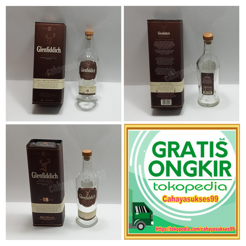 Botol Bekas Koleksi Pajangan Barang Antik Hiasan Kolektor GL18 Dus Coklat 05a.jpg