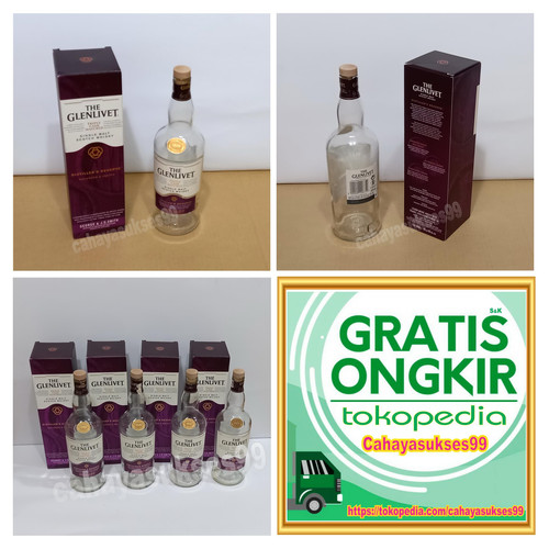Botol Bekas Kosong THE GLENLIVET 08a.jpg