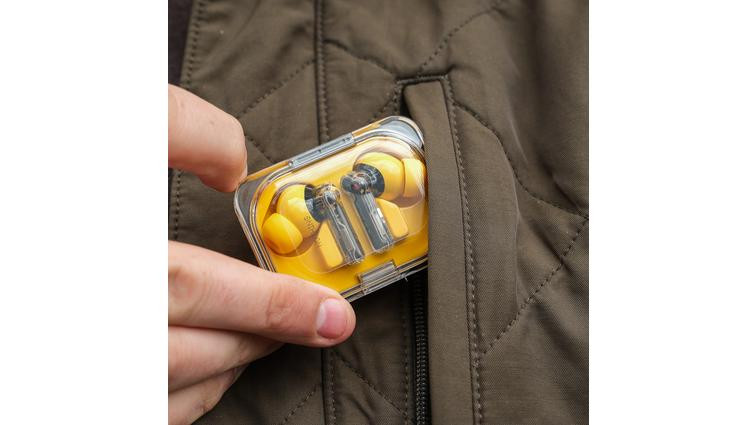 None A photo of new earbuds from Nothing.