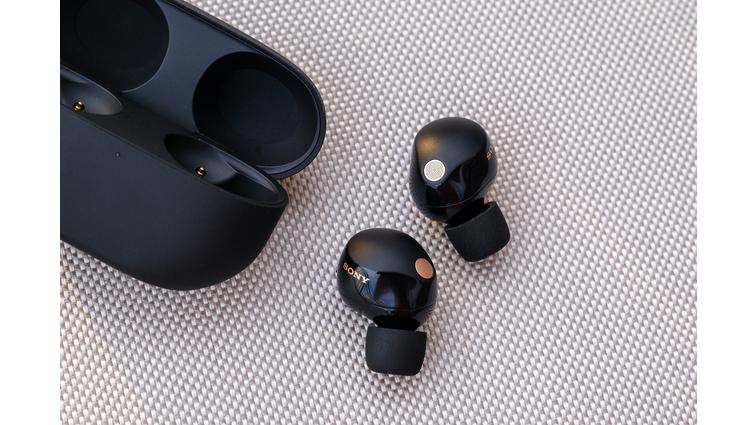 None A photo of Sony’s WF-1000XM5 earbuds.