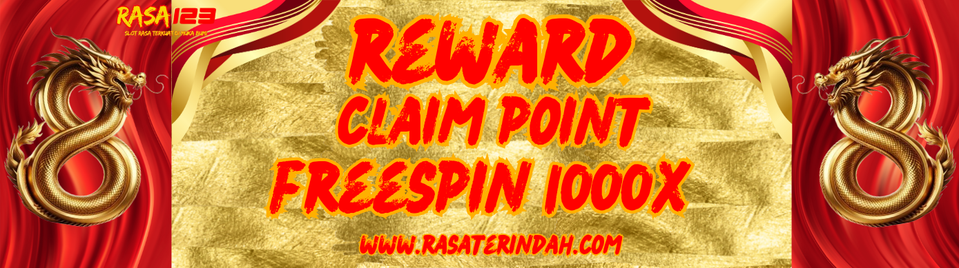 KUMPULKAN REWARD POINT RASA123 DAPAT FREESPIN HINGGA 1000X