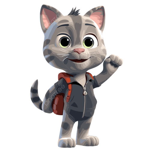 pngtree talking tom vector png image 11060211.png
