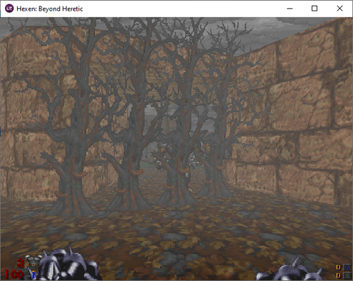 Hexen LZDoom 3.87 24bpp