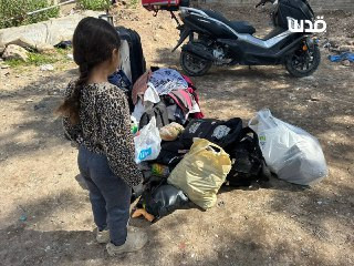 الاحتلال يطرد عائلات فلسطينية من منازلها في حارة المطار بمخيم طولكرم....