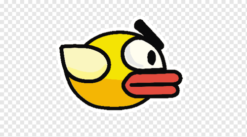 png transparent flappy bird video games android app store score logo yellow smile.png