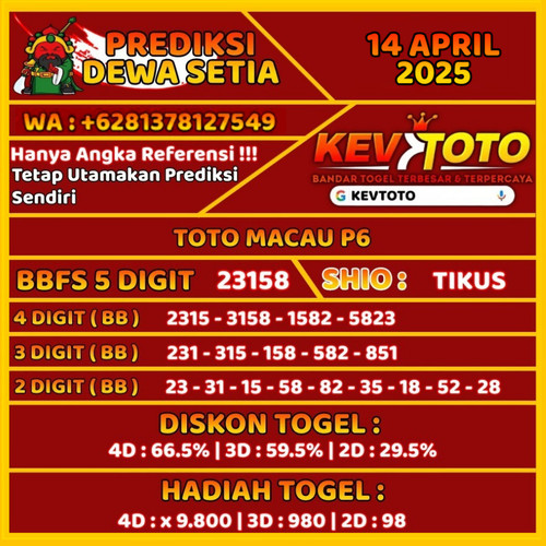 Prediksi Togel 4D Toto Macau P6 Senin 14 April 2025.jpg