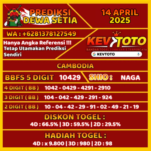 Prediksi Togel Toto 4D Cambodia Senin 14 April 2025.jpg