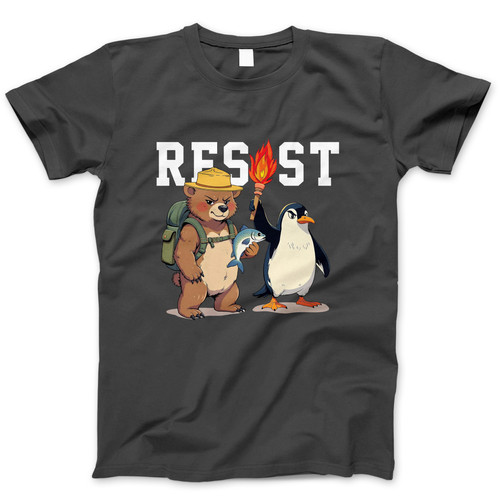 Photograph of four blank t-shirts greys beige and army green. Clipping path included. Ready for your.jpg